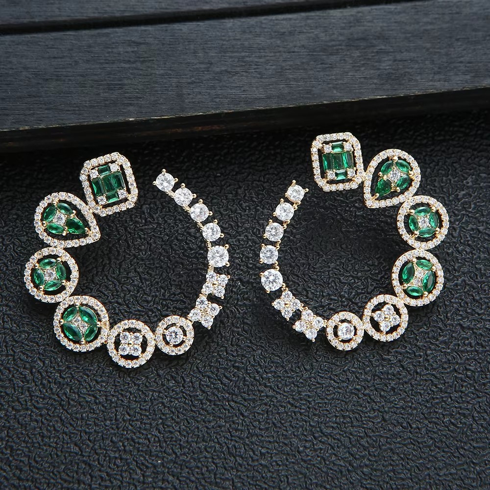 الفاخرة أقراط مستديرة للنساء ا - مراجعة Women Accessories Dubai وسعره