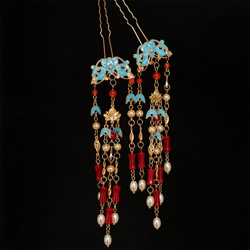 مجموعة إكسسوارات شعر هانفو الص - مراجعة Women'S Red Accessories وسعره